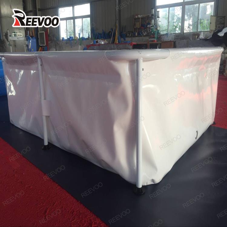 white PVC water tank