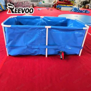 Carro armato di pesce di PVC blu